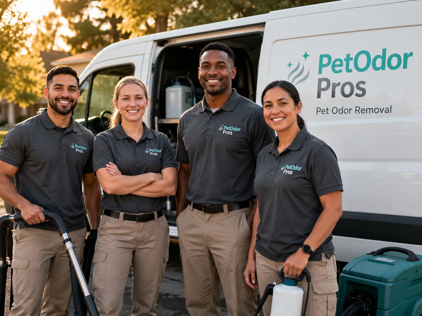 Pet Odor Removal team serving Rossiter, PA